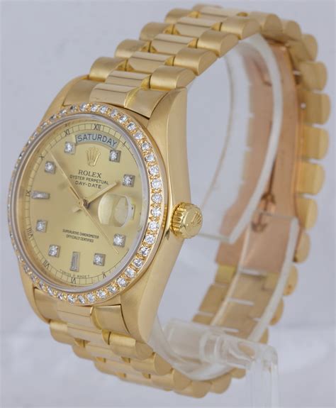 anniversary presidential rolex|18k gold rolex presidential.